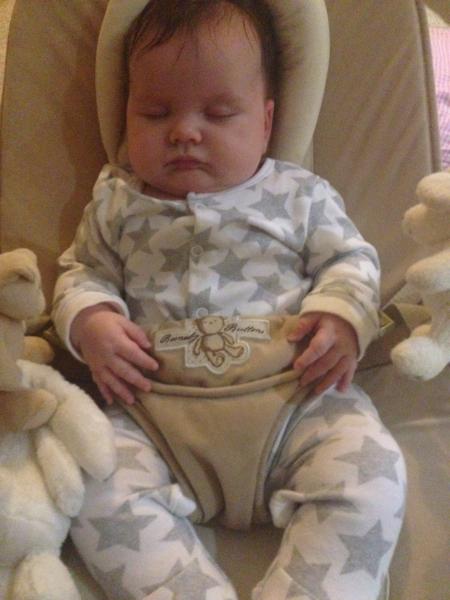 To be annoyed someone called my baby fat?