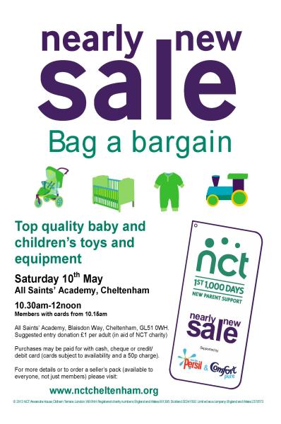 NCT Nearly New Sale - toys and equipment
