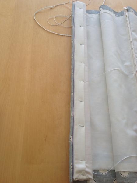 How do I put up this Roman Blind?