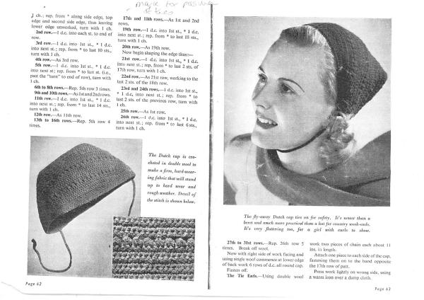 Anyone good at reading 1950s crochet patterns?