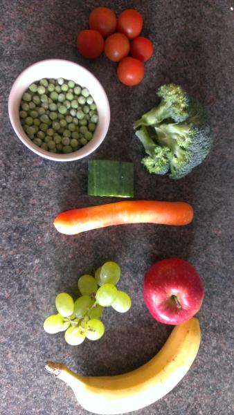 To think that the vast majority of people can't afford or won't buy 7 portions of fruit and veg a day