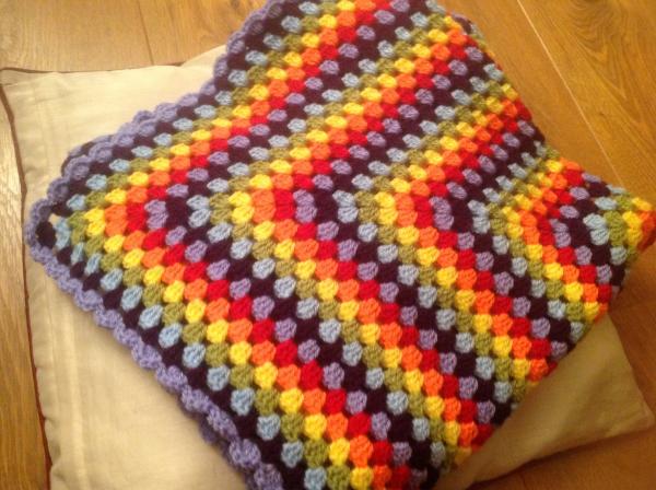 Rainbow wool colours