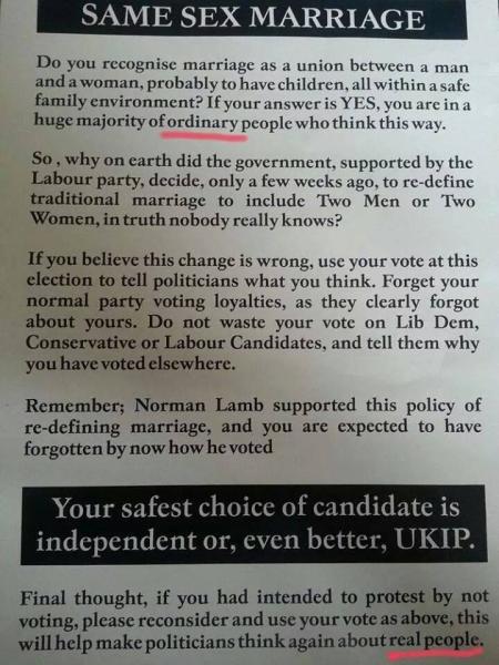 to consider UKIP racist?