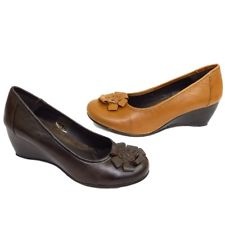 Tan low heel wedge...