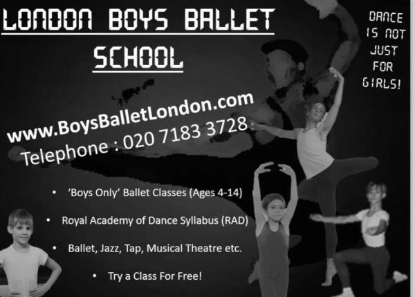 Boys ballet classes in London?