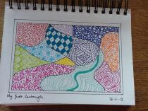To think ds3 should have asked before appropriating my good colour pens?