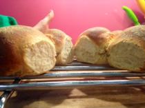 Why is my white bread still doughy and a bit tough?