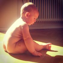To be annoyed someone called my baby fat?
