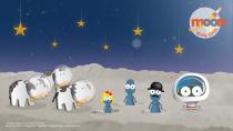 Moon Man Dan, preschool, bedtime animation.