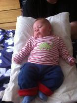 To be annoyed someone called my baby fat?