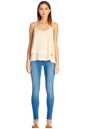 Is there a flattering vest top or cami for a size 18 apple