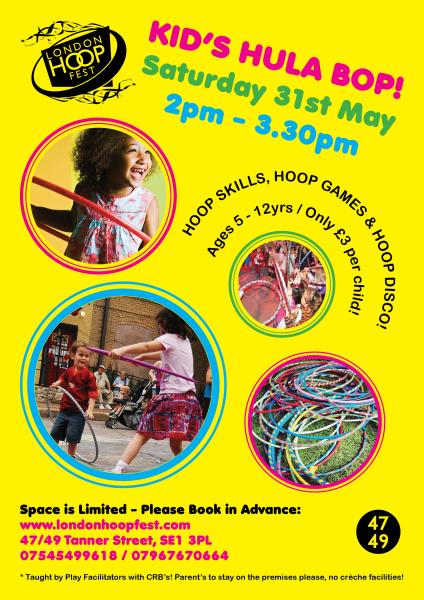 London Hoop Fest - Kid's Hula Bop !