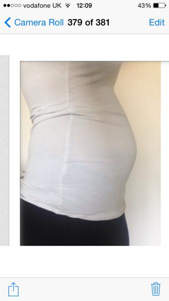 When did you but first maternity clothes???