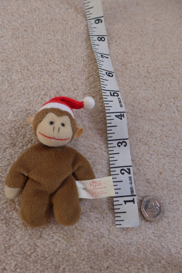 to think that I might still be able to find a small monkey toy to replace the one my ds lost 3 three years ago?