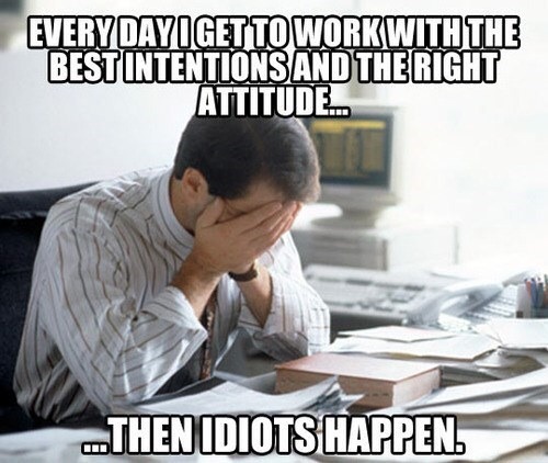 To be hacked off with "loud" work colleagues?