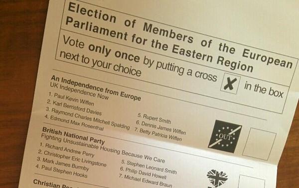 to think the Electoral Commission have fucked up the election?