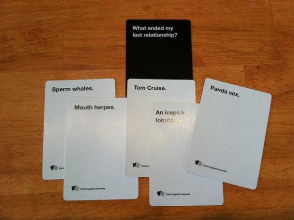 To be shocked by Cards Against Humanity game?