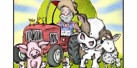 Win a Family ticket to see Old MacDonald Had A Farm at Cambridge Corn Exchange