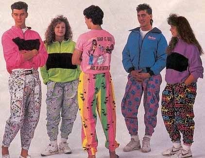 the cheapy loose trousers that are everywhere..