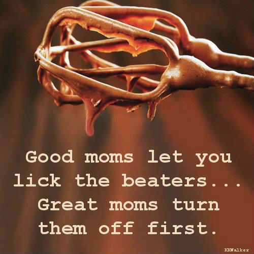 AIBU to be wary of letting the kids lick out the cake mix bowl ...