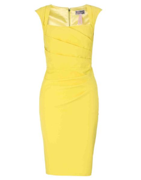 Yellow dress - what colour shoes?
