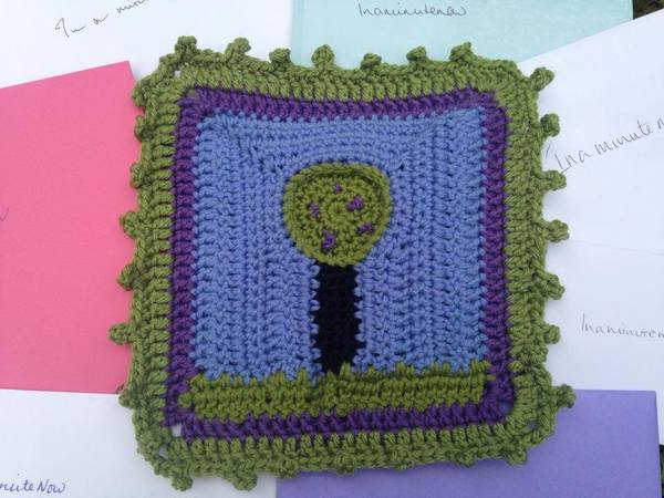 Woolly Hugs. A Blanket for the very lovely Inaminutenow. Crafters and donors, we need your help.