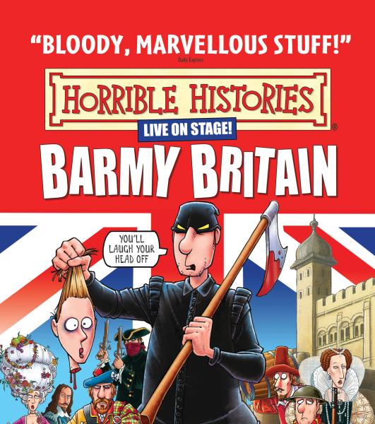 WIN 1 x Family Ticket to see Horrible Histories at the Cliffs Pavilion