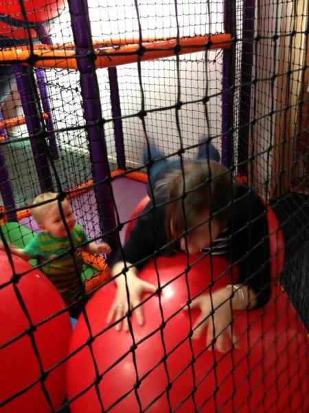 December 2012: Everyone loves nap time.