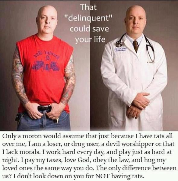 DH said no more tattoos