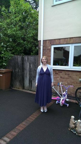 What colour would you say this dress is? and please could you help style me?