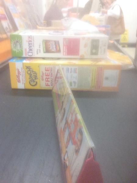 Who'd like to join me in a supermarket checkout experiment?