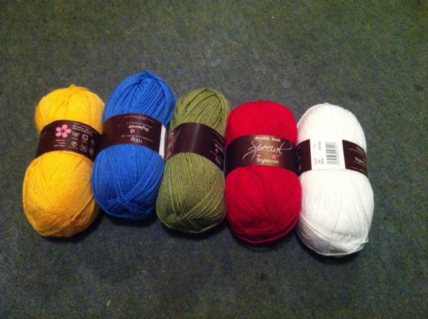 Please critique my wool choice - stylecraft dk colours for baby blanket