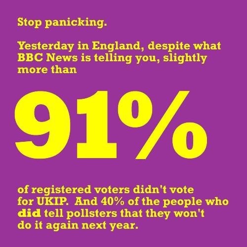 to think it proves lots of people want change