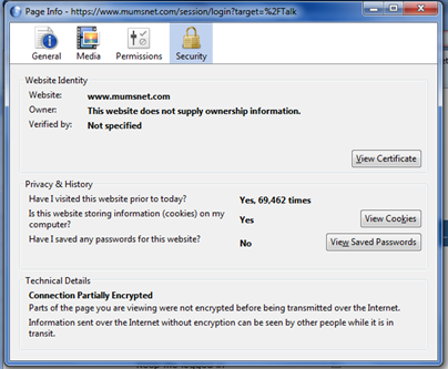 Log-in page "broken" ?