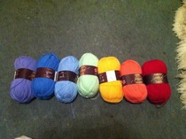 Please critique my wool choice - stylecraft dk colours for baby blanket