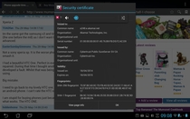 I can't MN on my android tablet any more.