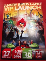 THORPE PARK Resort ANGRY BIRDS LAND Launch Reviewer Thread. Non-testers: tell us which Angry Birds character is your/your DCs' favourite and you could win an Angry Birds goodie bag. NOW CLOSED