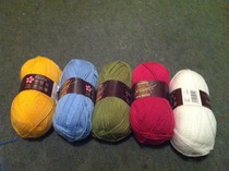 Please critique my wool choice - stylecraft dk colours for baby blanket