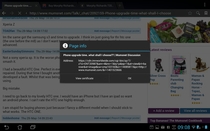 I can't MN on my android tablet any more.