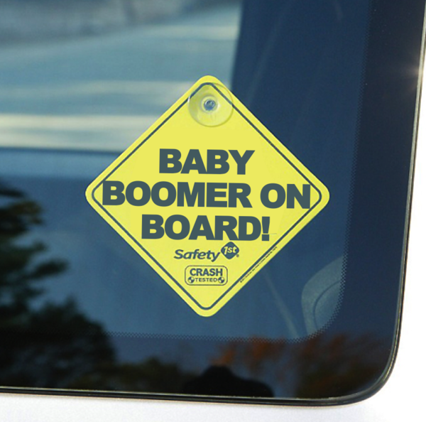 To not get all these signs people put on their rear windows