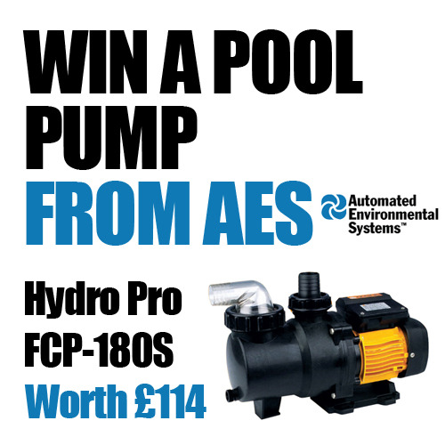 Win a swimming pool pump from Automated Environmental Systems