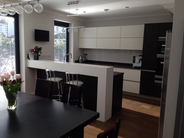 Quartz worktops in two colours?