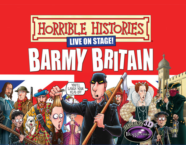 WIN a family ticket to Horrible Histories Barmy Britain