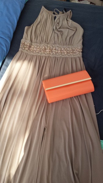 Taupe Dress