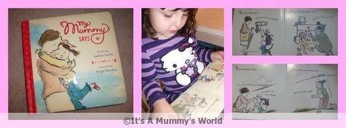Book giveaway: My Mummy Says by Angie Stevens