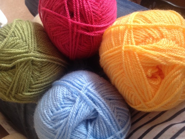 Please critique my wool choice - stylecraft dk colours for baby blanket