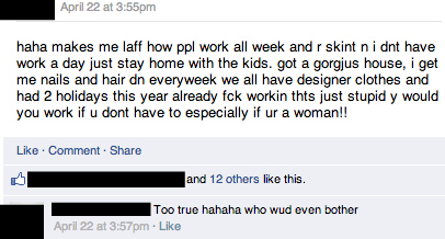 To not get the "I have loads of kids so I can claim benefits and have an easy life"idea