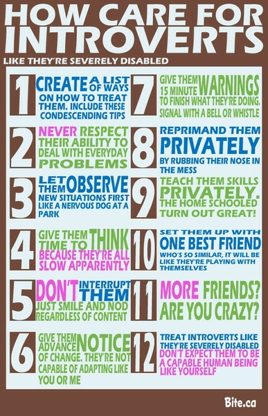 Anyone living with/married to an introvert? How to you give them alone time?