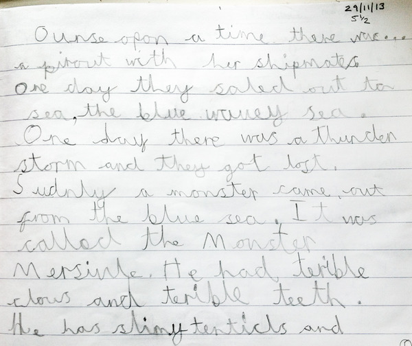 Help levelling writing - photos attached.