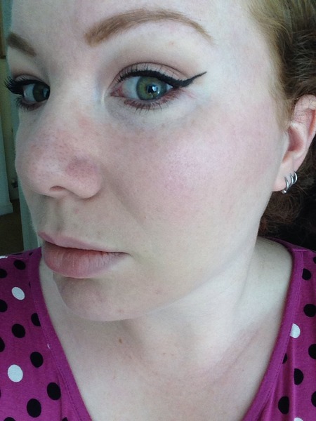 powder BEFORE foundation, yes seriously!